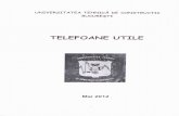 UTCB Telefoane Utile Mai2012