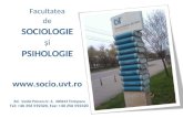 Facultatea  de Sociologie si Psihologie  2013
