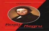 Stendhal - Rosu Si Negru Ed. 1997