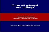 Cum sa gasesti noi clienti de Mircea Enescu