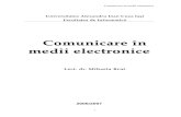 Comunicare in medii electronice