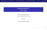 ROSEdu Tech Talks Prezentarea 01:  Preprocesorul C