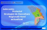 Proiectul Strategiei de Dezvoltare Regională Nord actualizat