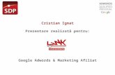 Prezentare Google Adwords Marketing Afiliat