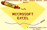 Microsoft EXCEL