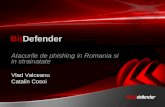 Atacurile de phishing in Romania si in strainatate