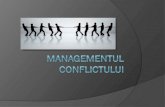 Managementul Conflictului