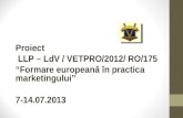 Vetpro 2012 175 european projects