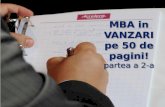 FABRICA DE BANI MBA in Vanzari in 50 de pagini Part 2
