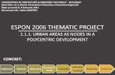 Espon 2006 thematic project 1.1.1