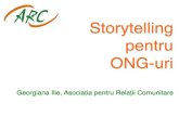 Storytelling pentru ONG-uri