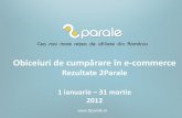 Rezultate 2Parale - Q1 2012