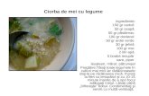 Raw food: supe, ciorbe