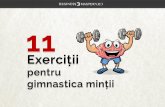 11 Exercitii pentru gimnastica mintii.