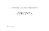 Botosana - Documentatie