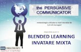 Persuasive communicator si aplicatiile sale in format blended learning