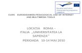 Eurodidaweb 10-14 mai 2010-diseminare by Prof.Viorica Raicu
