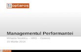 Peformance management