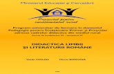 Didactica limbii romane - Pedagogia invatamantului primar si prescolar - Molan.pdf