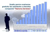 Studiu satisfactie clienti (css)   exemplu de raport (mai 2011)