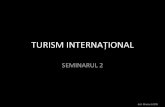 Seminar 2 - Turism International