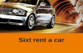 Sixt rent a car Romania 2014