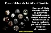Fraze Celebre   Albert Einstein