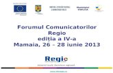 Promovarea Regio în Municipiul Toplița