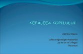 Cefaleea La Copil 2010 - 2011(1)