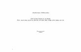 Adrian Miroiu - Introducere in Analiza Politicilor Publice