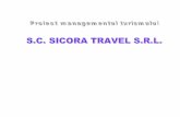Infiintarea Unei Agentii de Turism SC Sicora Travel SRL