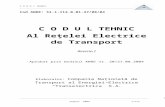 Codul Tehnic Al Retelelor Electrice de Transport - Revizia 1