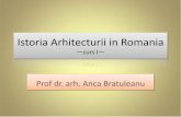 Istoria Arhitecturii in Romania