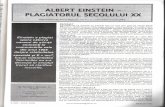 ALBERT EINSTEIN - Plagiatorul Secolului XX