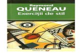 raymond queneau- exercitii de stil