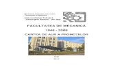 Facultatea de Mecanica_Cartea de Aur a Promotiilor 1948-2008_dec.2011