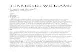 Tennessee Williams - Menajeria de Sticla