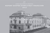 Raport asupra stabilităţii financiare