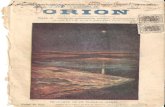 Revista de astronomie Orion, septembrie 1908