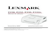 manual service lexmark e232