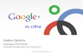 Statistici Google+ - august 2011
