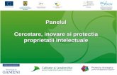 Panel Cercetare, inovare si protectia proprietatii intelectuale - 27.09.2010