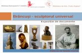 Constantin Brancusi - sculptorul universal