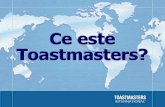 Prezentare OSUT - Ce este Toastmasters