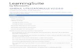 Ghid de utilizare set resurse educaționale learning suite