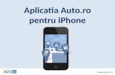 Aplicatie auto.ro pentru i phone