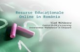 Resurse Educaționale Online în România