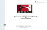 Prezentare Solutii De Evaluare HOGAN ASSESSMENT SYSTEM - HR Analytics