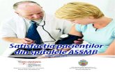 Studiul privind gradul de satisfactie al pacientilor spitalelor din subordinea ASSMB