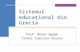 Sistemul educational din Grecia - diseminare Comenius
